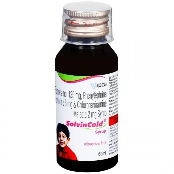 IPCA LABORATORIES Solvin Cold Syrup (60 Ml)