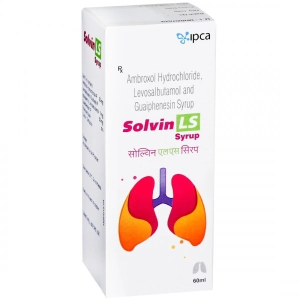 IPCA LABORATORIES Solvin Ls Syrup (60 Ml)