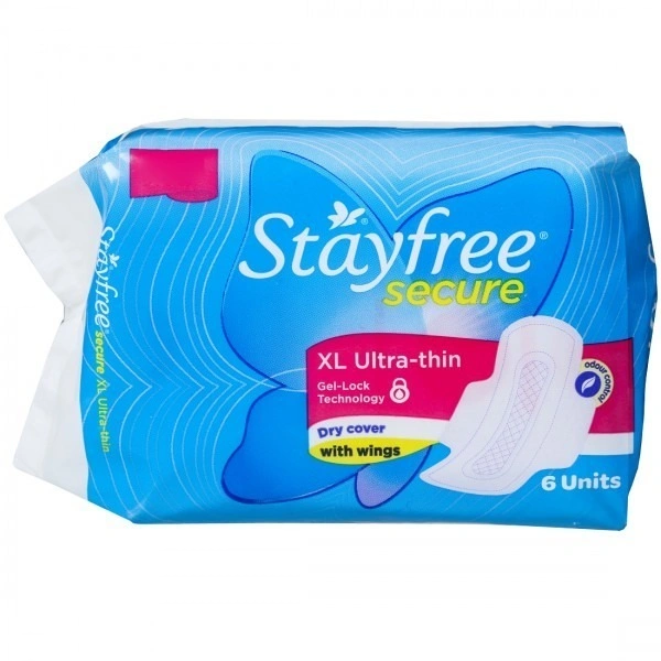 Stayfree Secure Xl Pads (6 Pic)