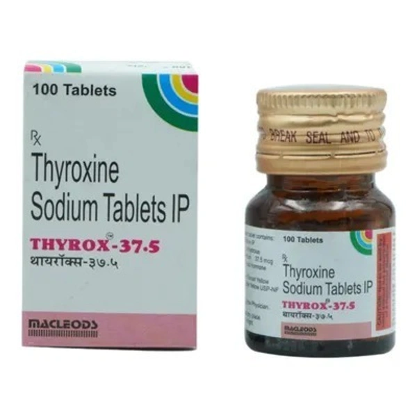 MACLEODS PHARMACEUTICALS Thyrox 37.5Mgtab (100 Tab)