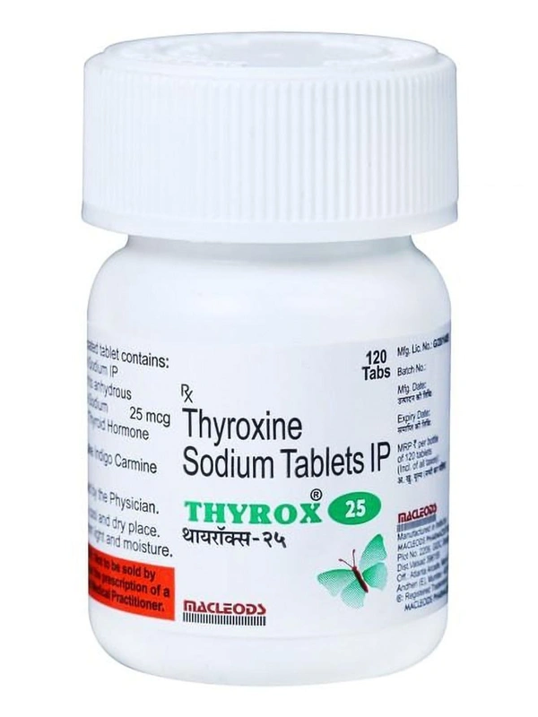 MACLEODS PHARMACEUTICALS Thyrox 25Mgtab (100 Tab)
