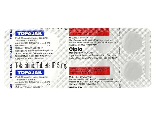 CIPLA LTD. Tofajak Tab (10 Tab)