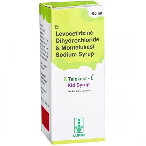 LUPIN Telekast L Kid Syrup (60 Ml)