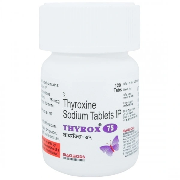 MACLEODS PHARMACEUTICALS Thyrox 75Mgtab (100 Tab)