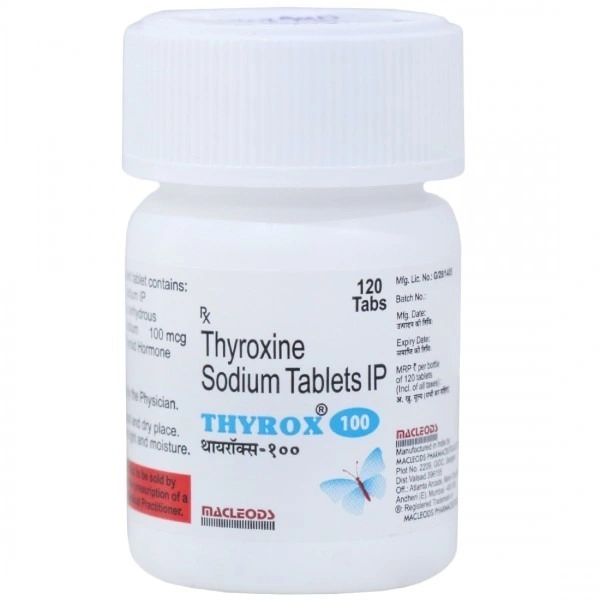 MACLEODS PHARMACEUTICALS Thyrox 100Mgtab (100 Tab)