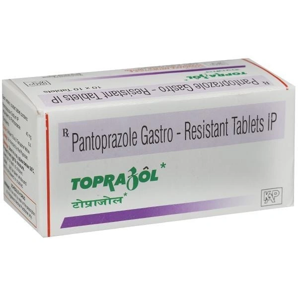 KARNATAK ANTIBIOTICS P.LTD. Toprazol 40Mgtab (10 Tab)