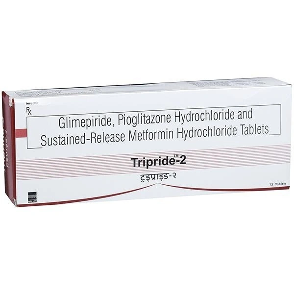 MICRO LABS Tripride 2Mgtab (15 Tab)