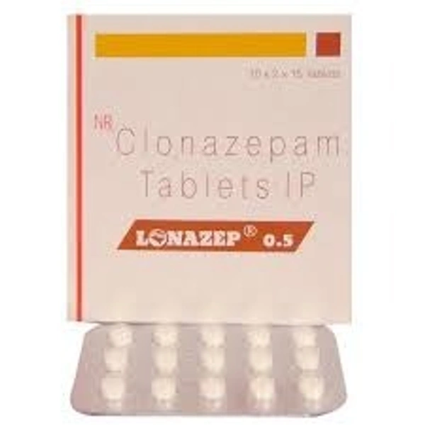 SUN PHARMA Lonazep 0.5Mgtab (15 Tab)