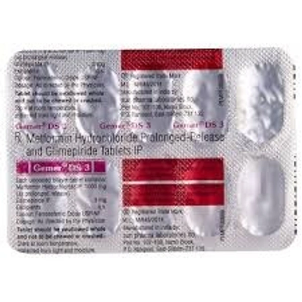 SUN PHARMA Gemer Ds 3Mgtab (10 Tab)
