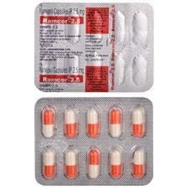 IPCA LABORATORIES Ramcor 2.5Mg Cap (10 Tab)