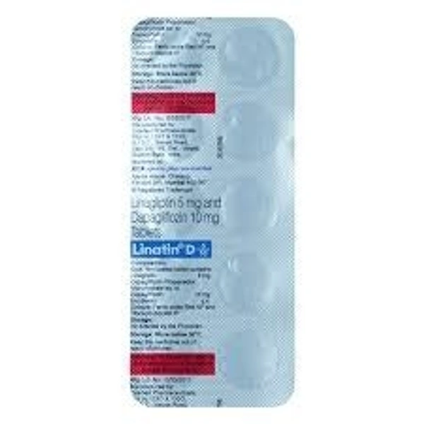 Ajanta Pharma Limited Linatin D 5/10 Mg Tab (10 Tab)