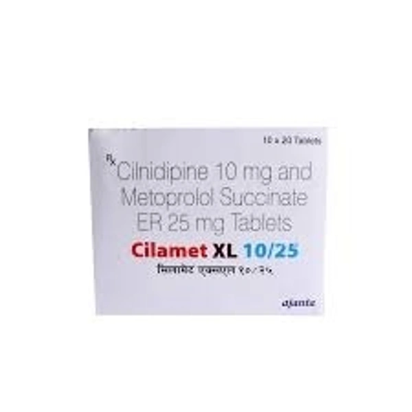 Ajanta Pharma Limited Cilamet Xl 10/25Mg Tab (20 Tab)