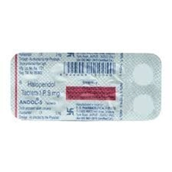 D.D. PHARMACEUTICALS Andol 5Mgtab (10 Tab)