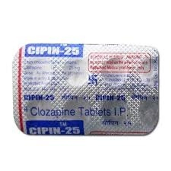 D.D. PHARMACEUTICALS Cipin 25Mgtab (10 Tab)