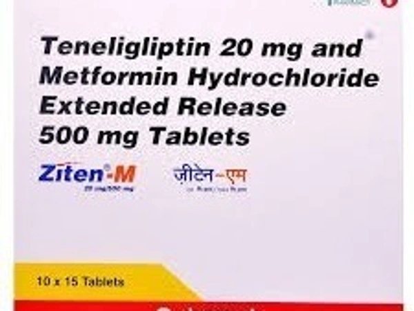 GLENMARK Ziten M 20/500Mgtab (15 Tab)