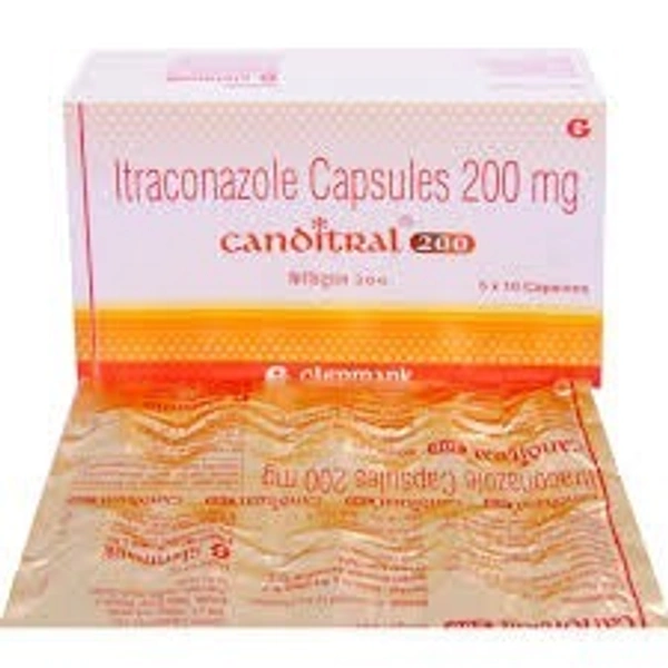 GLENMARK Canditral 200Mg Cap (10 Cap)