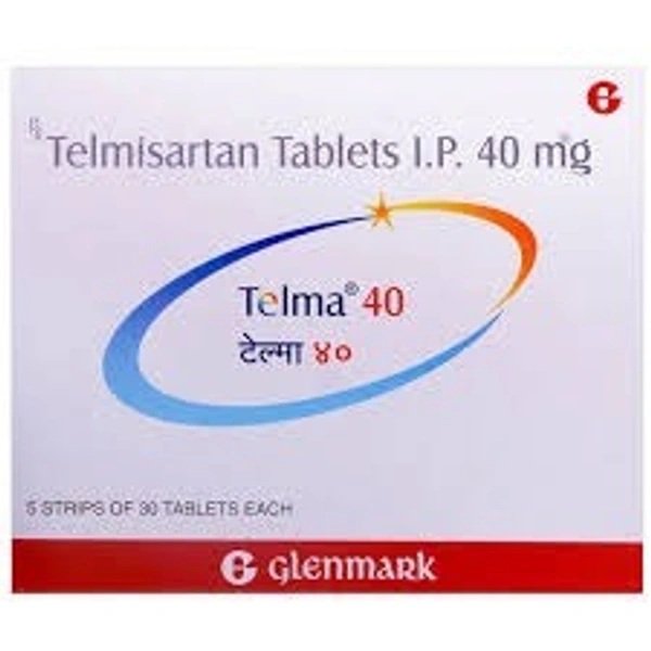 GLENMARK Telma 40 Mgtab (30 Tab)