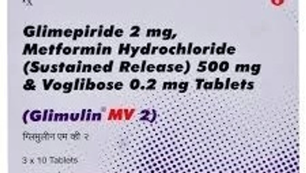 GLENMARK Glimulin Mv2 Tab (10 Tab)
