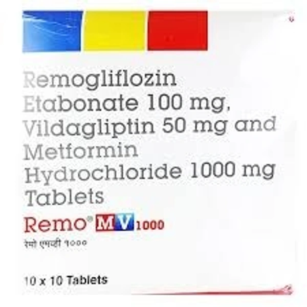 GLENMARK Remo Mv 1000Mgtab (10 Tab)