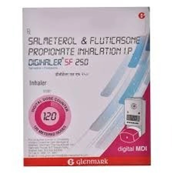 GLENMARK Digihaler Sf 250 Inhaler (120 Mdi)