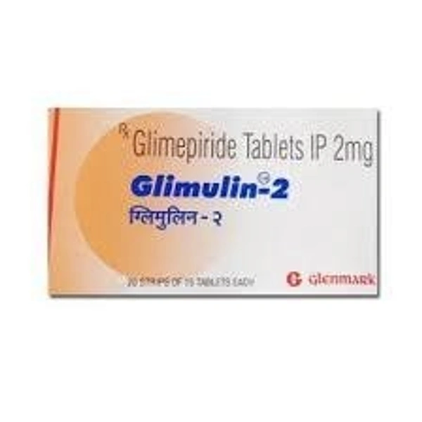 GLENMARK Glimulin 2Mgtab (15 Tab)