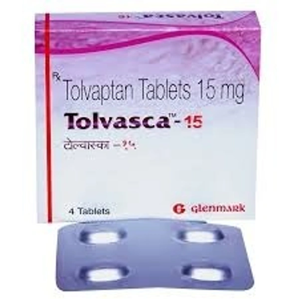 GLENMARK Tolvasca 15Mgtab (4 Tab)
