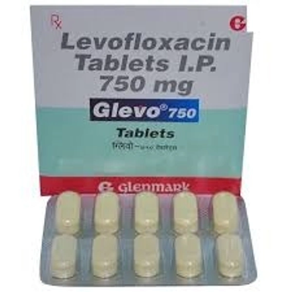 GLENMARK Glevo 750Mgtab (10 Tab)