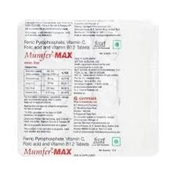 GLENMARK Mumfer Max Cap (15 Cap)
