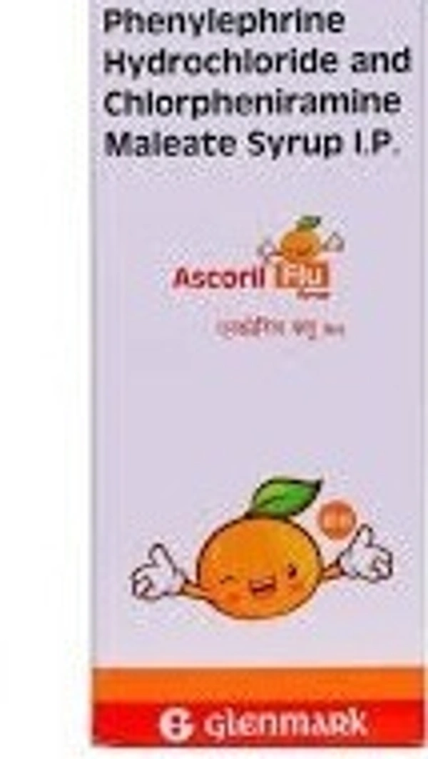 GLENMARK Ascoril Flu Syrup (60 Ml)