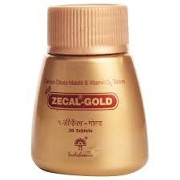 INDCHEMIE Zecal Goldtab (30 Tab)
