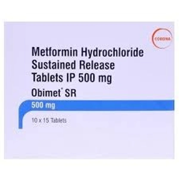 CORONA REMEDIES PVT.LTD Obimet Sr 500Mgtab (15 Tab)