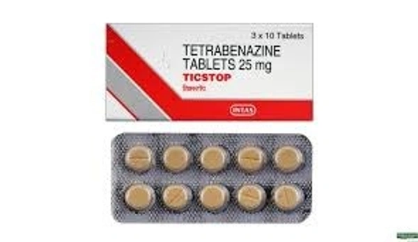 INTAS LABS. LTD. Ticstop 25Mgtab (10 Tab)