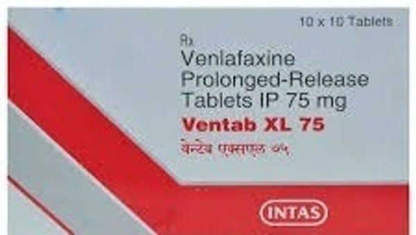 INTAS PHARMACEUTICALS LTD. Ventab Xl 75Mgtab (10 Tab)
