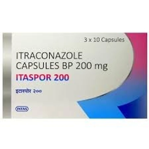 INTAS PHARMACEUTICALS LTD. Itaspor 200Mg Cap (10 Cap)