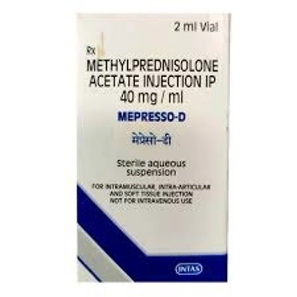 INTAS PHARMACEUTICALS LTD Mepress D 40Mg Inj (2 Ml)
