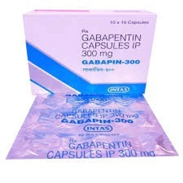 INTAS PHARMACEUTICALS LTD. Gabapin 300 Mg Cap (15 Cap)