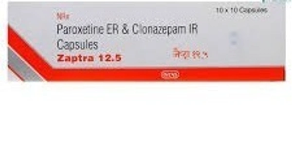 INTAS PHARMACEUTICALS LTD. Zaptra 12.5Mg Cap (10 Cap)