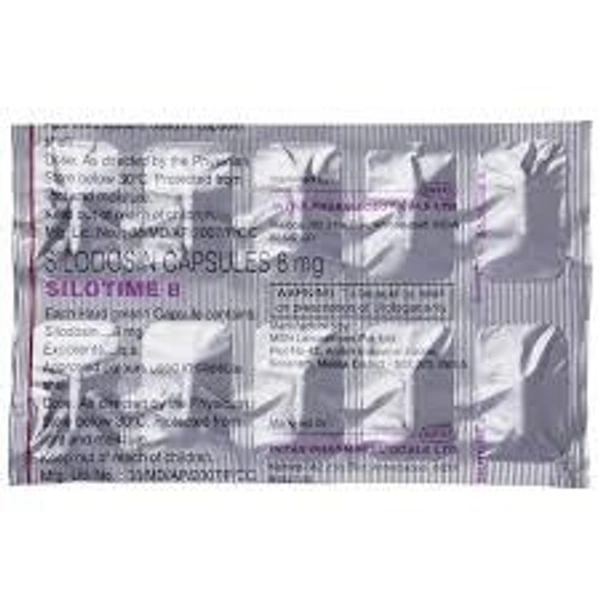 INTAS PHARMACEUTICALS LTD. Silotime 8Mg Cap (10 Cap)