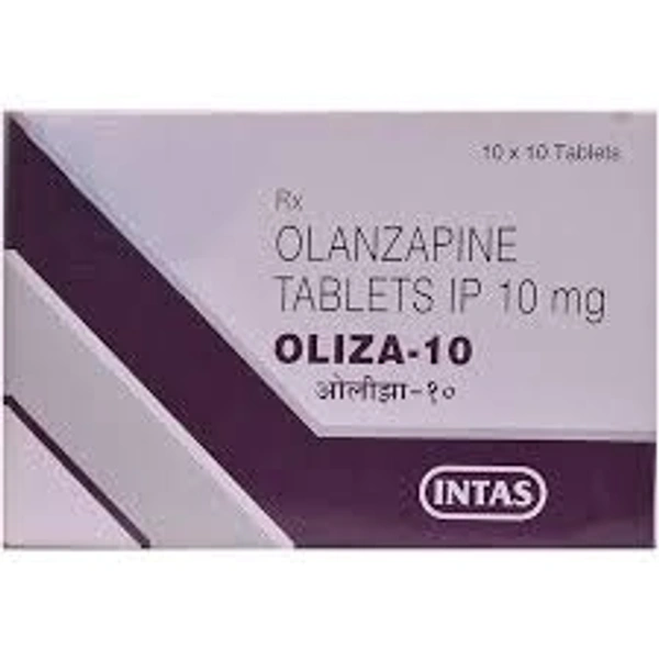INTAS PHARMACEUTICALS LTD. Oliza 10Mgtab (10 Tab)