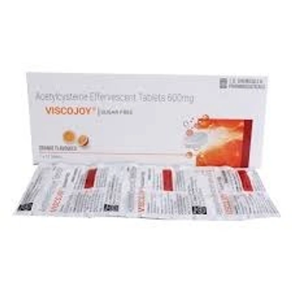 J.B. CHEMICALS PVT.LTD. Viscojoy 600Mgtab (10 Tab)