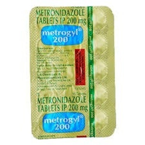 J.B. CHEMICALS PVT.LTD. Metrogyl 200Mgtab (15 Tab)