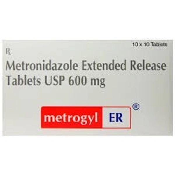 J.B. CHEMICALS PVT.LTD. Metrogyl Er 600Mgtab (10 Tab)