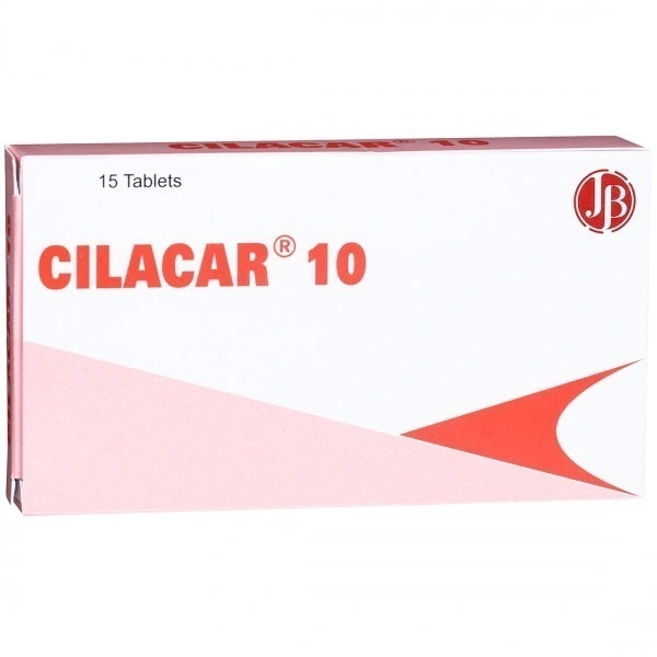 J.B. CHEMICALS PVT.LTD. Cilacar 10Mg tab (15 Tab)
