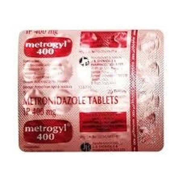 J.B. CHEMICALS PVT.LTD. Metrogyl 400Mgtab (20 Tab)
