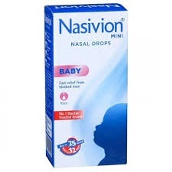 MERCK Nasivion 0.01% Baby Drops (10 Ml)