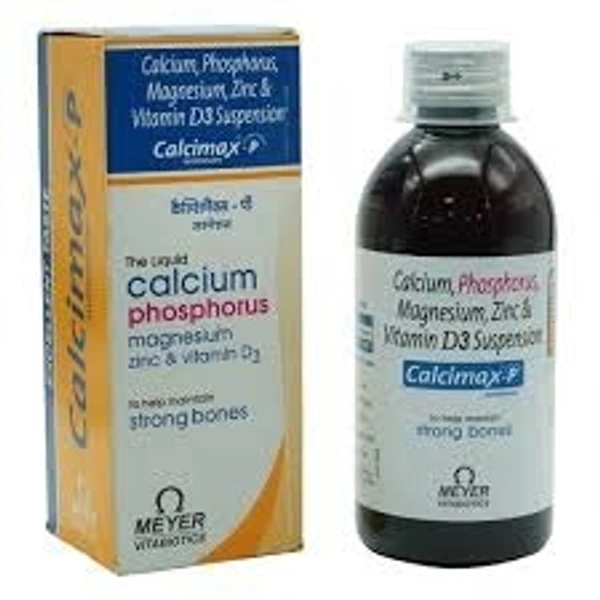 MEYER ORGANICS P.L. Calcimax P Syrup (200 Ml)