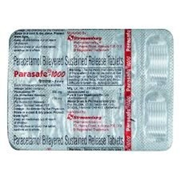 STRASSENBURG Parasafe 1000Mgtab (10 Tab)