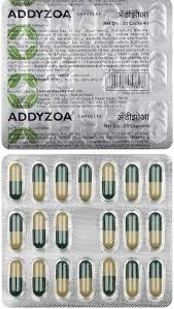 CHARAK PHARMA. Addyzoa Cap (20 Cap)