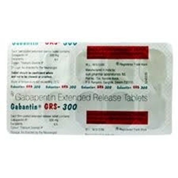 SUN PHARMA Gabantin Grs 300 Mg Tab (10 Tab)