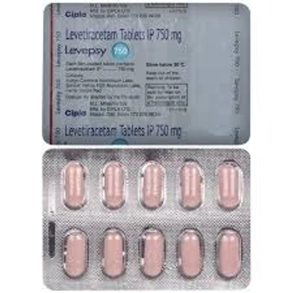 CIPLA LTD. Levepsy 750Mgtab (10 Tab)